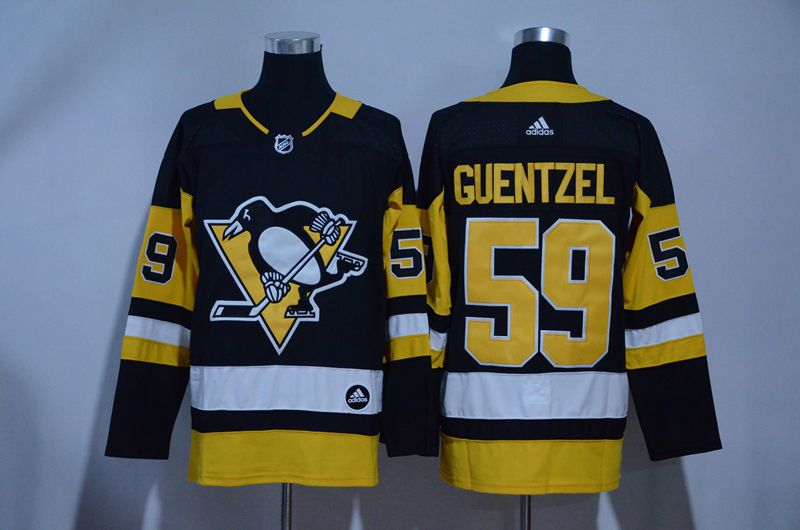 MEN 2017 NHL Pittsburgh Penguins 59 Guentzel black Adidas Stitched Jersey
